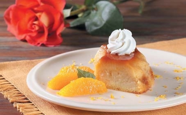 Budín a la naranja